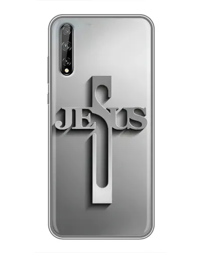 Чохол для Huawei P Smart S / Y8p (2020) з картинкою «Металевий хрест Jesus» Чохол для Huawei P Smart S / Y8p (2020) з картинкою «Металевий хрест Jesus»