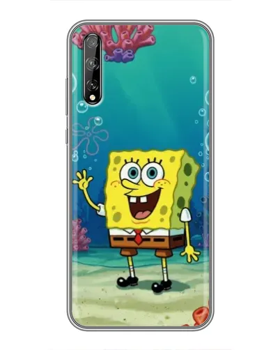 Чехол для Huawei P Smart S / Y8p (2020) с картинкой «Подводный привет»