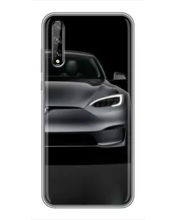 Чехол для Huawei P Smart S / Y8p (2020) с картинкой «Tesla Model S Look» Чехол для Huawei P Smart S / Y8p (2020) с картинкой «Tesla Model S Look»