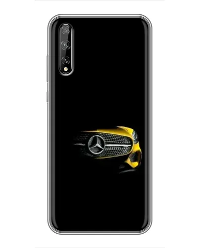 Чехол для Huawei P Smart S / Y8p (2020) с картинкой «Mercedes — ретро стиль»