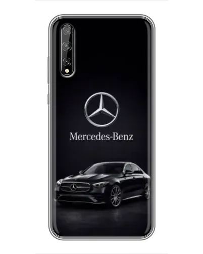 Чехол для Huawei P Smart S / Y8p (2020) с картинкой «Mercedes — решетка радиатора»
