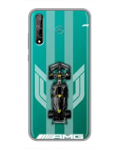 Чехол для Huawei P Smart S / Y8p (2020) с картинкой «Mercedes AMG Petronas»