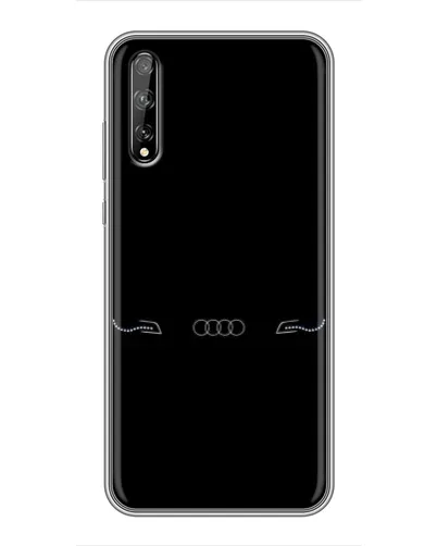 Чехол для Huawei P Smart S / Y8p (2020) с картинкой «Audi — световой подпись»