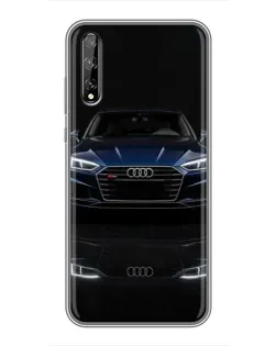 Чохол для Huawei P Smart S / Y8p (2020) з картинкою «Audi — нічне відображення»