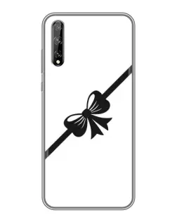 Чехол для Huawei P Smart S / Y8p (2020) с картинкой «Диагональный бант»
