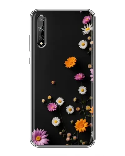 Чехол для Huawei P Smart S / Y8p (2020) с картинкой «Цветочная композиция»