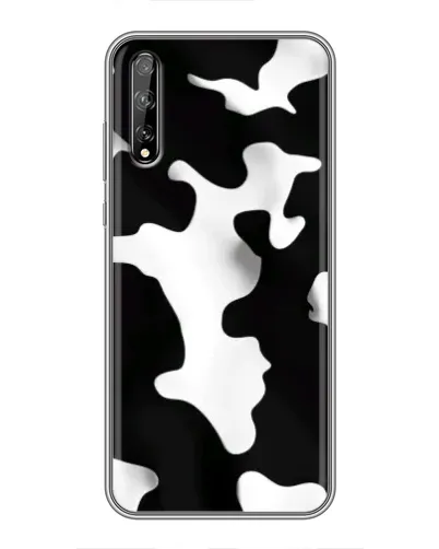 Чехол для Huawei P Smart S / Y8p (2020) с картинкой «Черно-белое пятно»