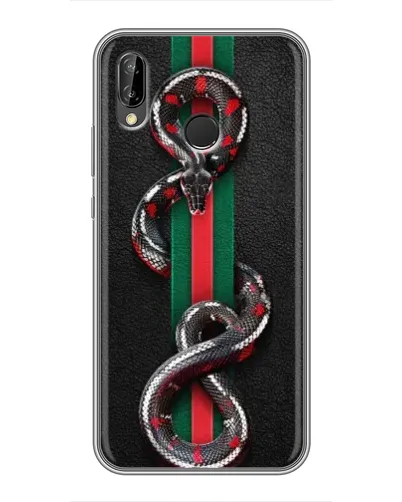 Чохол для Huawei Y9 2019 / Enjoy 9 Plus з картинкою «Gucci — змія на смузі» Чохол для Huawei Y9 2019 / Enjoy 9 Plus з картинкою «Gucci — змія на смузі»