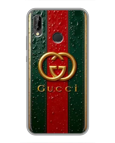 Чохол для Huawei Y9 2019 / Enjoy 9 Plus з картинкою «Gucci — фірмова смуга та золото» Чохол для Huawei Y9 2019 / Enjoy 9 Plus з картинкою «Gucci — фірмова смуга та золото»