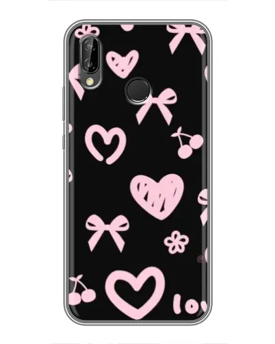 Чехол для Huawei Y9 2019 / Enjoy 9 Plus с картинкой «Сатиновый бант»