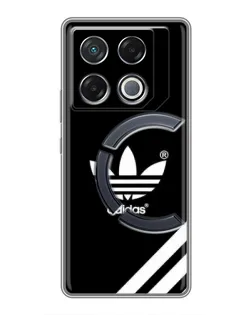 Чехол для Infinix GT 20 Pro с картинкой «Adidas с диагональными полосами»