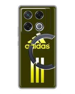 Чехол для Infinix GT 20 Pro с картинкой «Оливковый градиент Adidas»