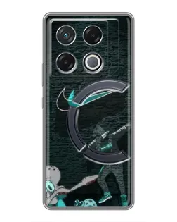 Чохол для Infinix GT 20 Pro з картинкою «Спортивний арт Nike»