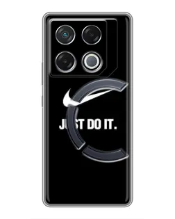 Чехол для Infinix GT 20 Pro с картинкой «Классический принт Nike»