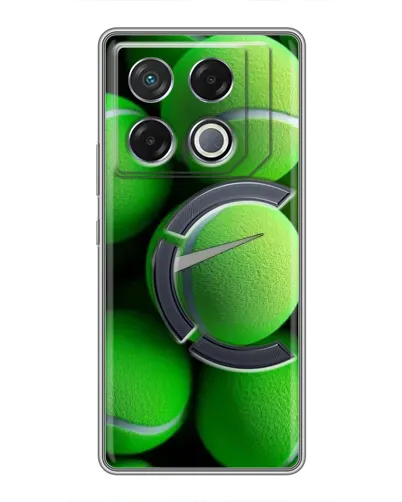 Чехол для Infinix GT 20 Pro с картинкой «Теннисные мячи Найк»