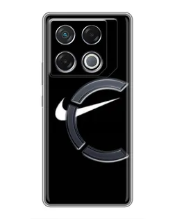 Чохол для Infinix GT 20 Pro з картинкою «Мінімалістичний Найк»