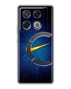 Чохол для Infinix GT 20 Pro з картинкою «Синій пульс Nike»
