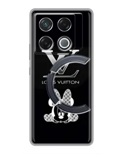 Чехол для Infinix GT 20 Pro с картинкой «LV и Минни Маус»