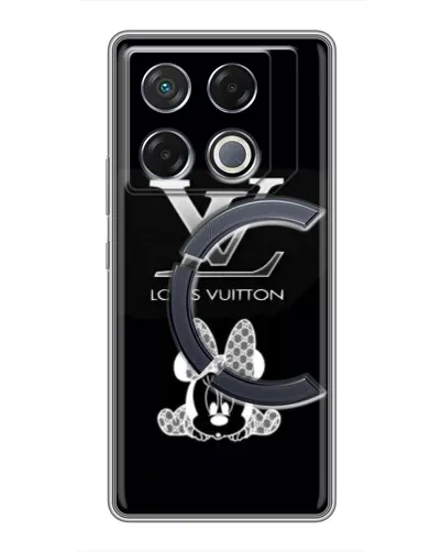 Чехол для Infinix GT 20 Pro с картинкой «LV и Минни Маус»