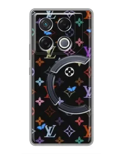 Чехол для Infinix GT 20 Pro с картинкой «Цветная монограмма LV»