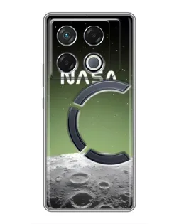 Чехол для Infinix GT 20 Pro с картинкой «NASA — лунный градиент»