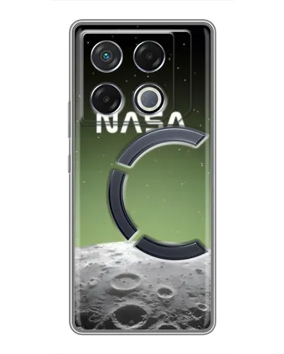 Чехол для Infinix GT 20 Pro с картинкой «NASA — лунный градиент»