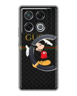 Чехол для Infinix GT 20 Pro с картинкой «Микки Маус Gucci»
