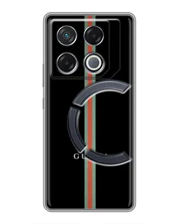 Чохол для Infinix GT 20 Pro з картинкою «Gucci — строга лінія»