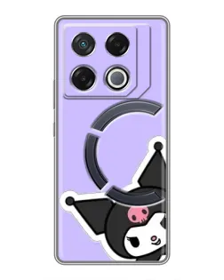 Чехол для Infinix GT 20 Pro с картинкой «Забавная Kuromi» Чехол для Infinix GT 20 Pro с картинкой «Забавная Kuromi»