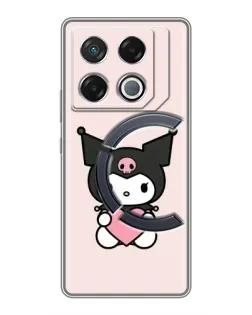 Чехол для Infinix GT 20 Pro с картинкой «Kuromi и сердце» Чехол для Infinix GT 20 Pro с картинкой «Kuromi и сердце»