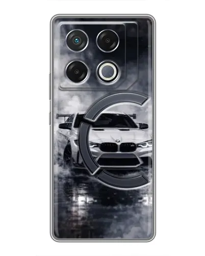 Чехол для Infinix GT 20 Pro с картинкой «BMW сквозь туман»