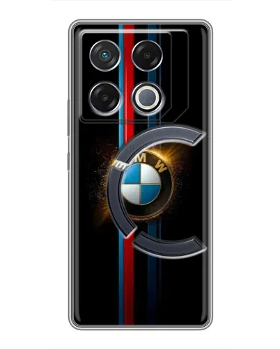 Чехол для Infinix GT 20 Pro с картинкой «BMW M-Power неон»