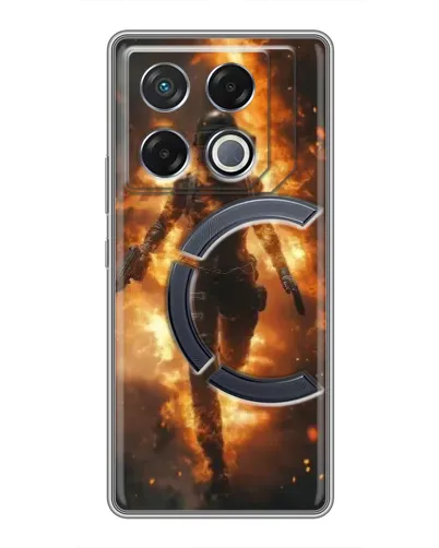 Чехол для Infinix GT 20 Pro с картинкой «BMW — скорость в дожде» Чехол для Infinix GT 20 Pro с картинкой «BMW — скорость в дожде»