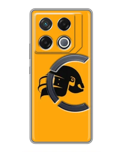 Чехол для Infinix GT 20 Pro с картинкой «PUBG — золотой шлем» Чехол для Infinix GT 20 Pro с картинкой «PUBG — золотой шлем»