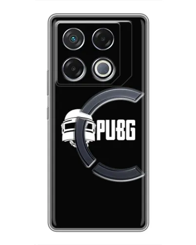 Чехол для Infinix GT 20 Pro с картинкой «PUBG — классический лого» Чехол для Infinix GT 20 Pro с картинкой «PUBG — классический лого»