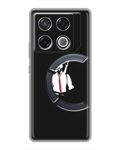 Чехол для Infinix GT 20 Pro с картинкой «PUBG — силуэт воина» Чехол для Infinix GT 20 Pro с картинкой «PUBG — силуэт воина»