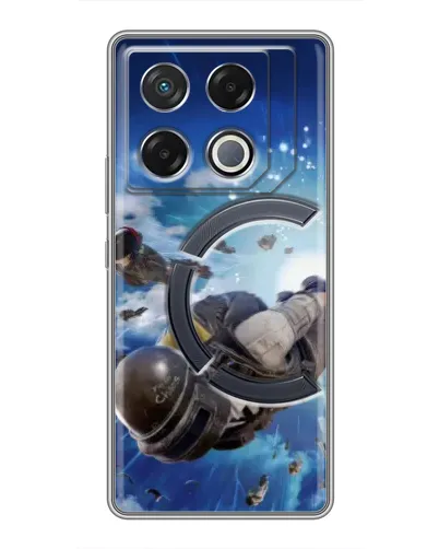Чехол для Infinix GT 20 Pro с картинкой «Десант PUBG — прыжок» Чехол для Infinix GT 20 Pro с картинкой «Десант PUBG — прыжок»