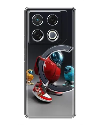 Чехол для Infinix GT 20 Pro с картинкой «Among Us — 3D стиль» Чехол для Infinix GT 20 Pro с картинкой «Among Us — 3D стиль»