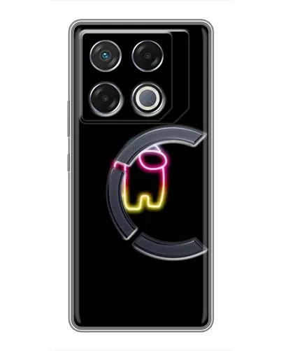 Чехол для Infinix GT 20 Pro с картинкой «Among Us градиент» Чехол для Infinix GT 20 Pro с картинкой «Among Us градиент»