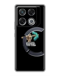 Чехол для Infinix GT 20 Pro с картинкой «Алмазная кирка»
