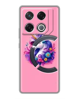 Чехол для Infinix GT 20 Pro с картинкой «Сказочный единорог»