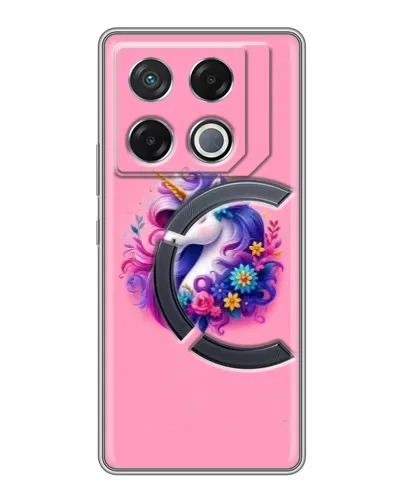 Чехол для Infinix GT 20 Pro с картинкой «Сказочный единорог»
