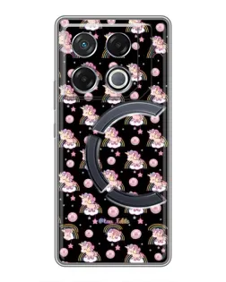 Чехол для Infinix GT 20 Pro с картинкой «Magic Unicorn паттерн»