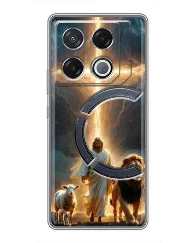 Чехол для Infinix GT 20 Pro с картинкой «Лев Иуды и Свет»