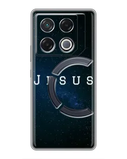 Чехол для Infinix GT 20 Pro с картинкой «Звездное небо Jesus»