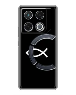 Чохол для Infinix GT 20 Pro з картинкою «Символ риби Jesus»