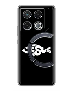 Чохол для Infinix GT 20 Pro з картинкою «Риба  Jesus»