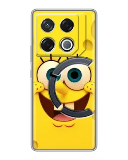 Чехол для Infinix GT 20 Pro с картинкой «Губка Боб улыбка»