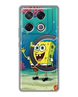 Чехол для Infinix GT 20 Pro с картинкой «Подводный привет»