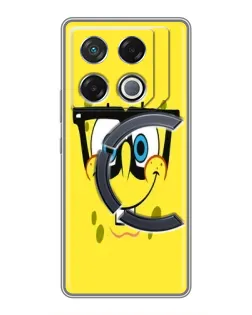 Чохол для Infinix GT 20 Pro з картинкою «Мінімалістичний Спанч Боб»